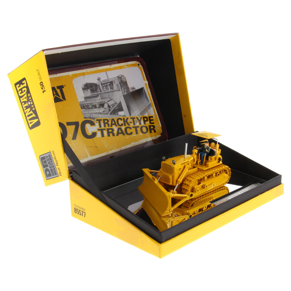Vintage 1:50 CAT D7C Track Type Tractor