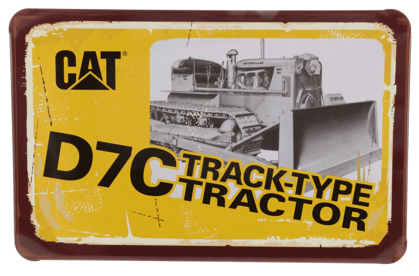 Vintage 1:50 CAT D7C Track Type Tractor