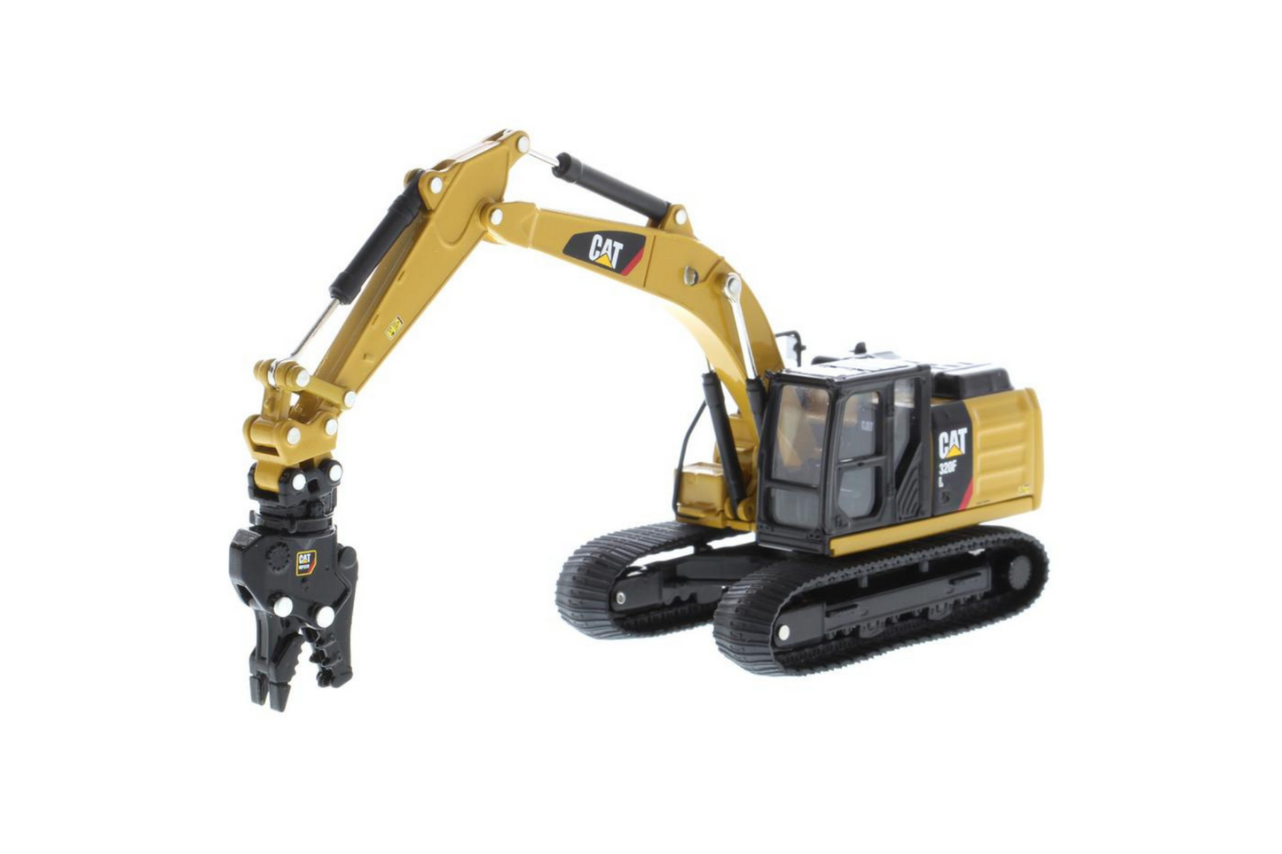 1:64 Cat 320F L Hydraulic Excavator with 5 New Work Tools