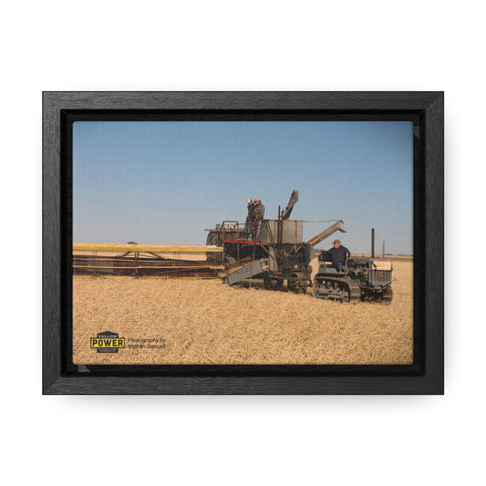 #1 Caterpillar Thirty Gallery Canvas Wraps, Horizontal Frame