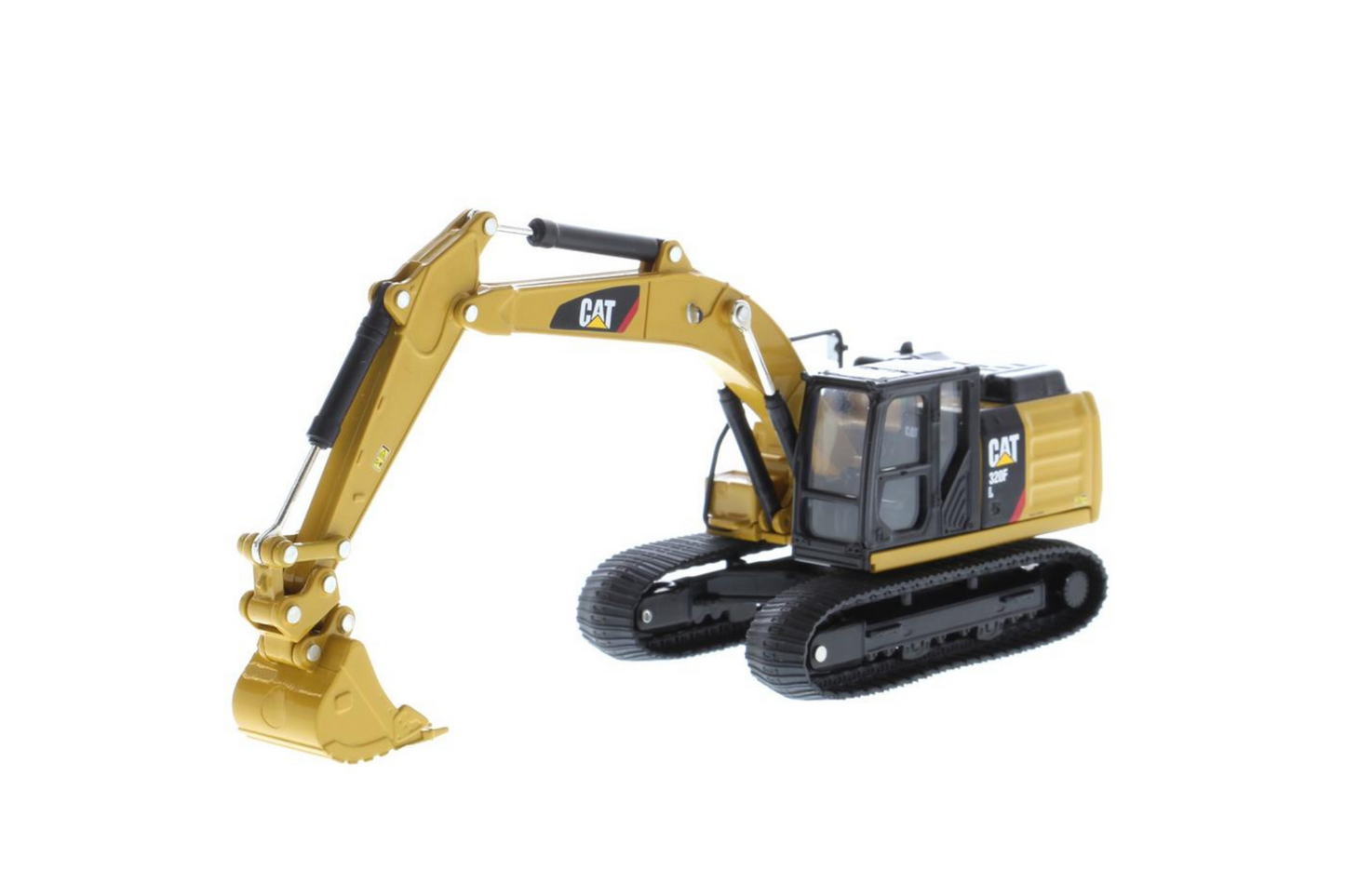 1:64 Cat 320F L Hydraulic Excavator with 5 New Work Tools