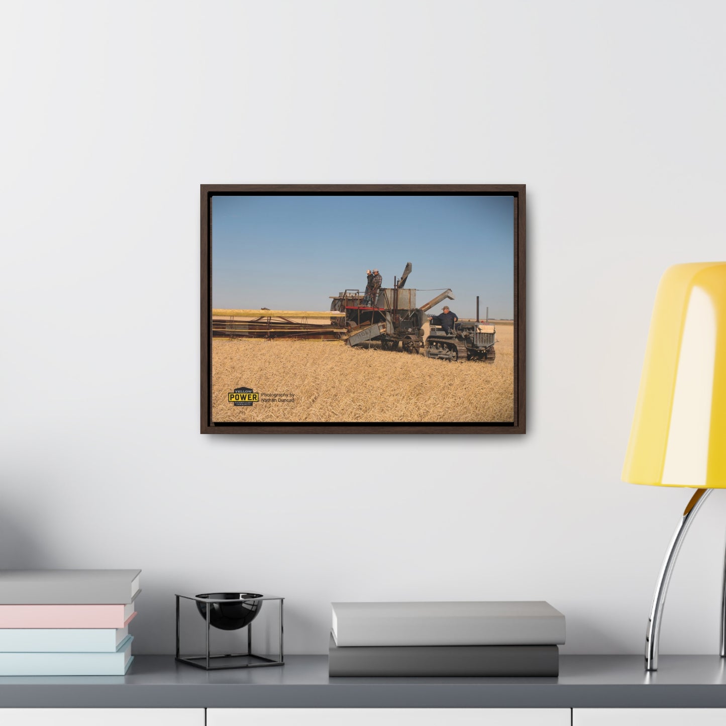 #1 Caterpillar Thirty Gallery Canvas Wraps, Horizontal Frame