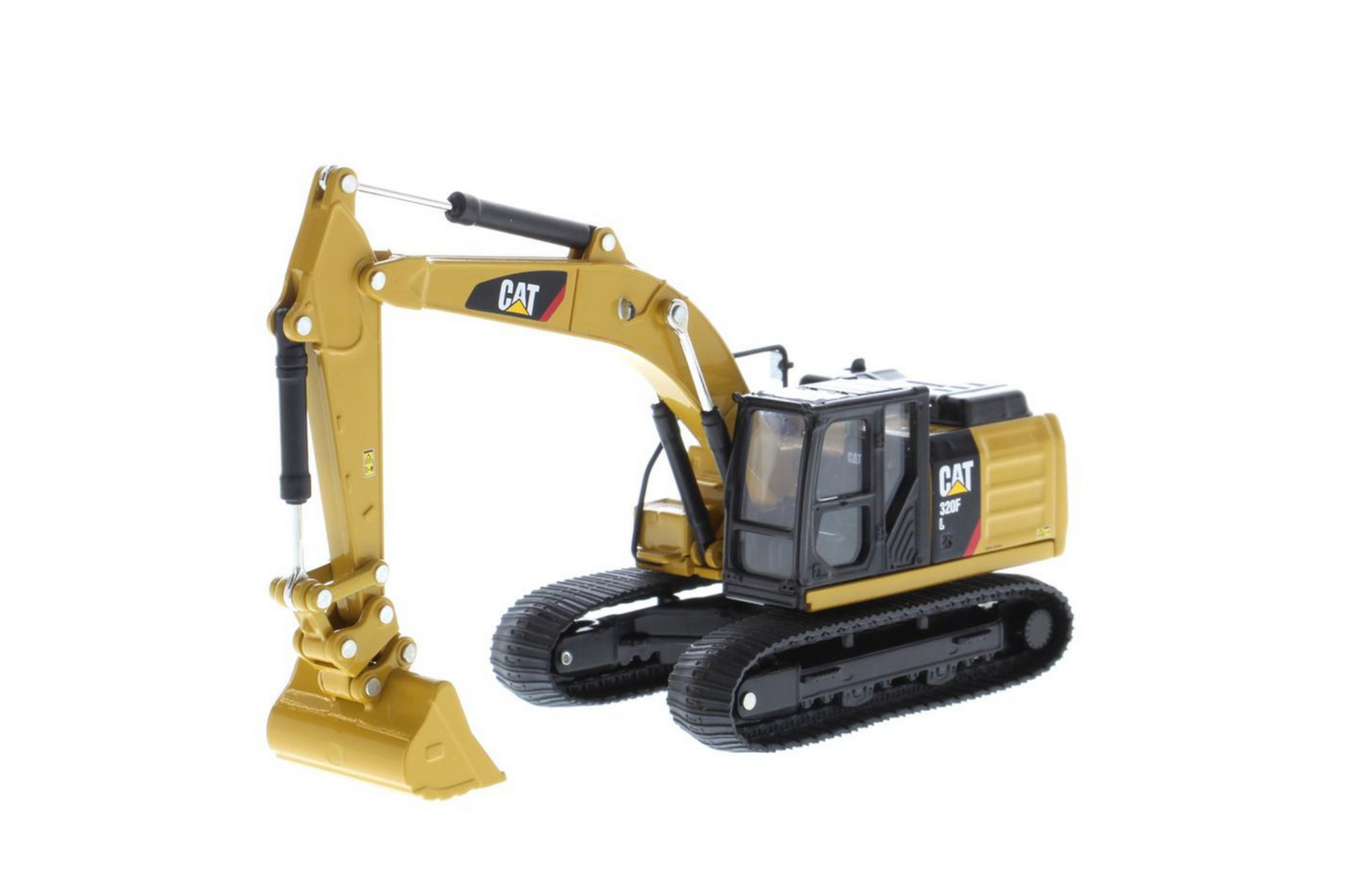 1:64 Cat 320F L Hydraulic Excavator with 5 New Work Tools