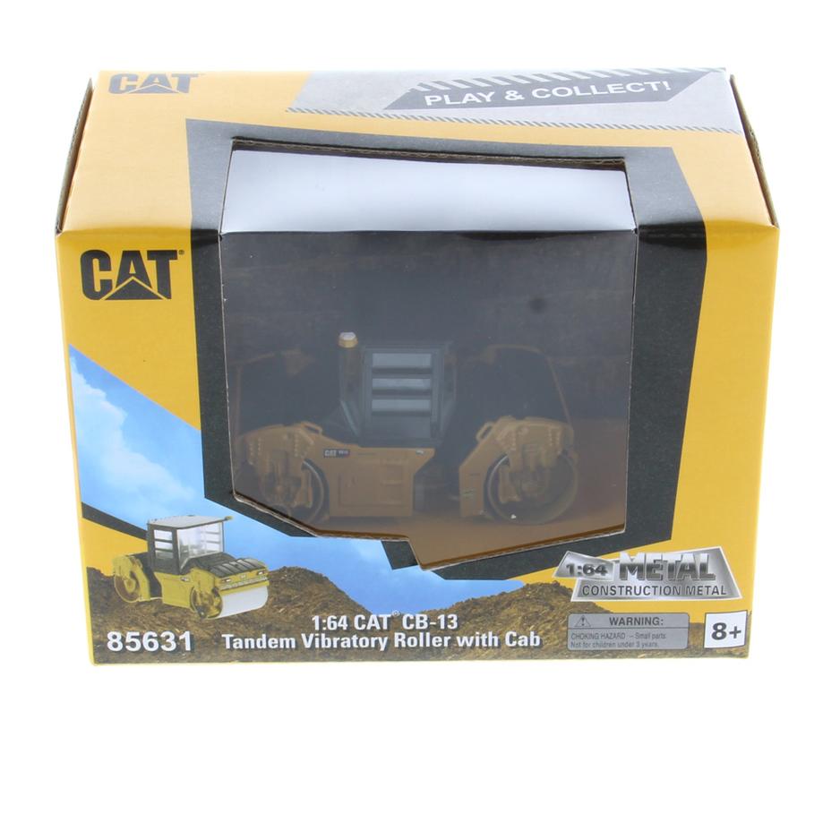 1:64 Cat CB-13 Tandem Vibratory Roller with CAB