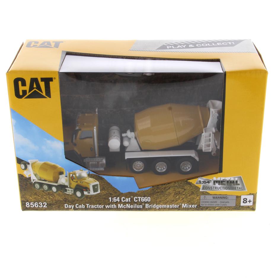 1:64 Cat CT660 McNeilus Bridgemaster Concrete-Mixer