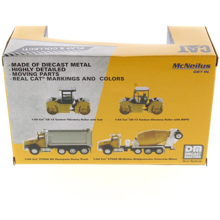 1:64 Cat CT660 McNeilus Bridgemaster Concrete-Mixer