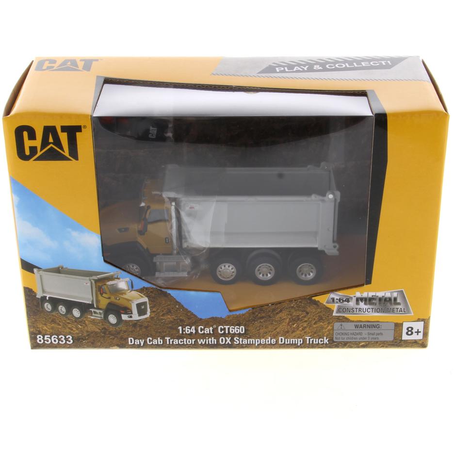 1:64 Cat CT660 OX Stampede Dump-Truck