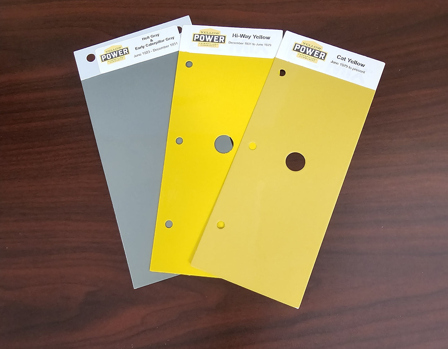 Caterpillar Paint Match Cards