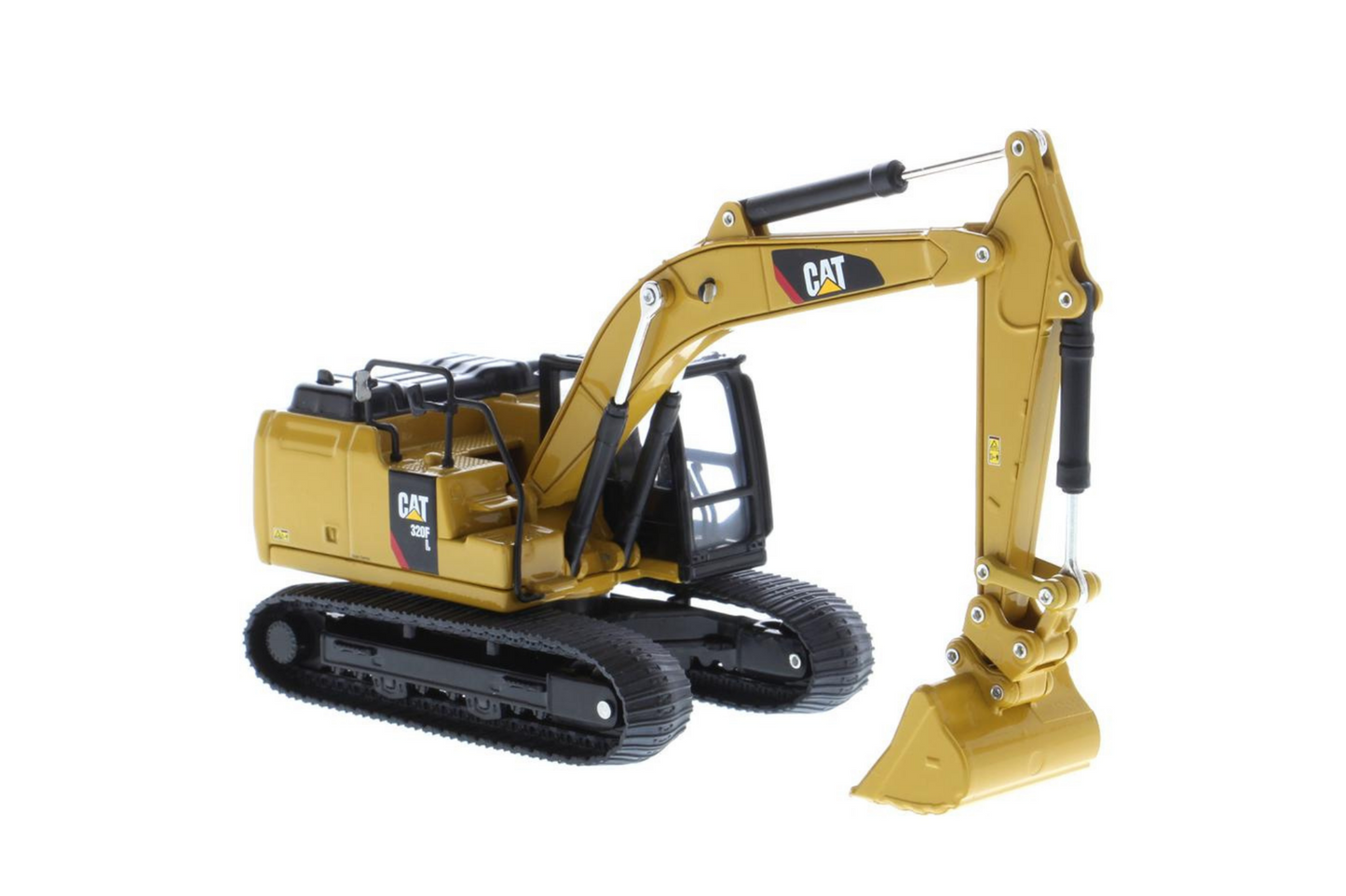 1:64 Cat 320F L Hydraulic Excavator with 5 New Work Tools